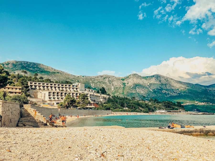 Kupari Beach, Croatia