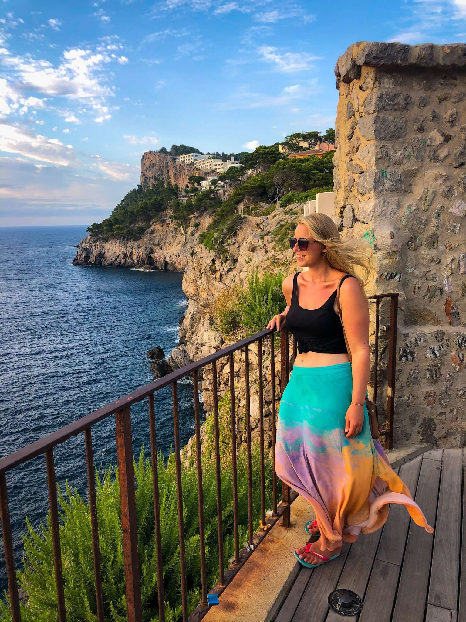 sunset at Soller Port